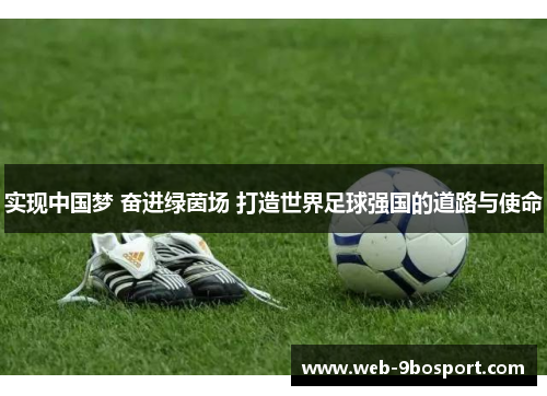 实现中国梦 奋进绿茵场 打造世界足球强国的道路与使命